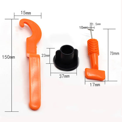 50 ชิ้น Leveler คลิปอุปกรณ์ปรับระดับปูกระเบื้องตำแหน่งเอดส์, Positioning Aids