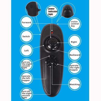 D13C มัลติฟังก์ชั่นคลังสินค้าคู่รีโมทคอนโทรลเรือทำรังเรือตกปลาเหยื่อ, D13C