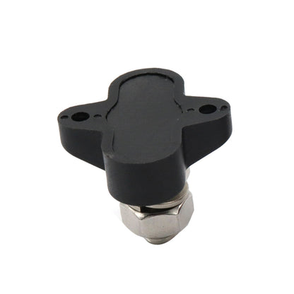 Single Heavy-Duty Terminal Studs สีดำ M10 Bus Bar สำหรับรถยนต์/RV/เรือ, M10 Black