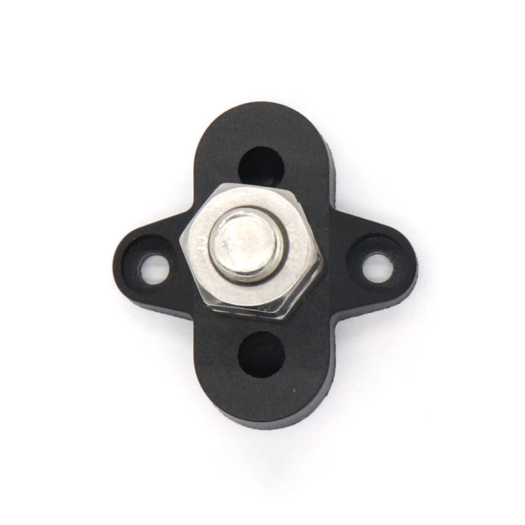Single Heavy-Duty Terminal Studs สีดำ M10 Bus Bar สำหรับรถยนต์/RV/เรือ, M10 Black