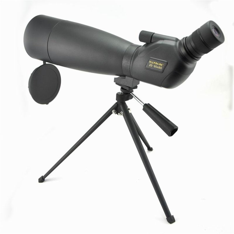 Visionking 20-60x80 ขอบเขตการจำกันน้ำซูม Bak4 ขอบเขตการจำกล้องโทรทรรศน์ตาข้างเดียวสำหรับการดูนก / การล่าสัตว์ด้วยขาตั้งกล้อง, 20-60x80