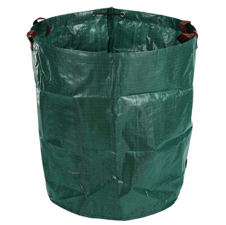 32 แกลลอน 120 ลิตร PP Garden Fallen Leaves ถุงถุงขยะสีเขียวขนาด: 45 ซม. x 76 ซม., 120L