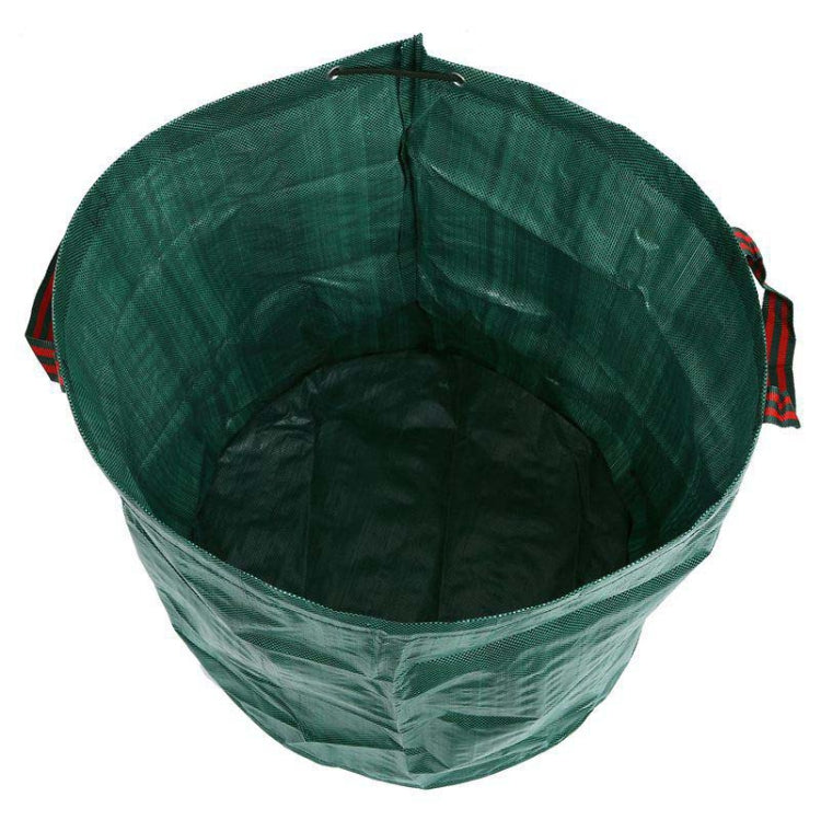 32 แกลลอน 120 ลิตร PP Garden Fallen Leaves ถุงถุงขยะสีเขียวขนาด: 45 ซม. x 76 ซม., 120L