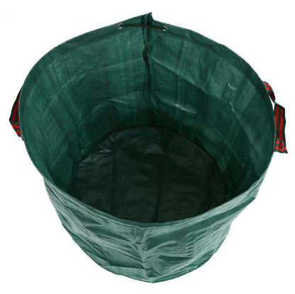 32 แกลลอน 120 ลิตร PP Garden Fallen Leaves ถุงถุงขยะสีเขียวขนาด: 45 ซม. x 76 ซม., 120L