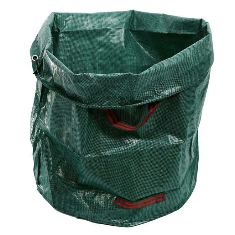 32 แกลลอน 120 ลิตร PP Garden Fallen Leaves ถุงถุงขยะสีเขียวขนาด: 45 ซม. x 76 ซม., 120L