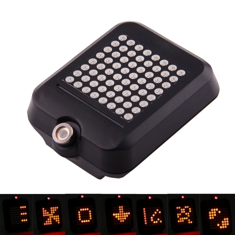 จักรยานอัจฉริยะไร้สายควบคุม USB ชาร์จไฟเลี้ยวไฟจักรยาน Rear160; ไฟเบรกพร้อมเลเซอร์และสายรัดยึด, AQY-0100