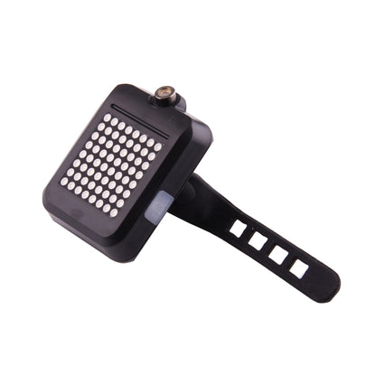 จักรยานอัจฉริยะไร้สายควบคุม USB ชาร์จไฟเลี้ยวไฟจักรยาน Rear160; ไฟเบรกพร้อมเลเซอร์และสายรัดยึด, AQY-0100