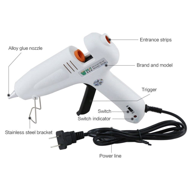 BEST-B-B AC 220V ปืนยิงกาวแบบลมร้อน, BEST-B-B