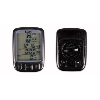 SUNDING 563A จักรยานจักรยานกันน้ำแบบมีสายหน้าจอ LCD Luminous Mileage Speedometer เครื่องวัดระยะทาง, เวอร์ชั่นภาษาจีน, 563A, Chinese Version