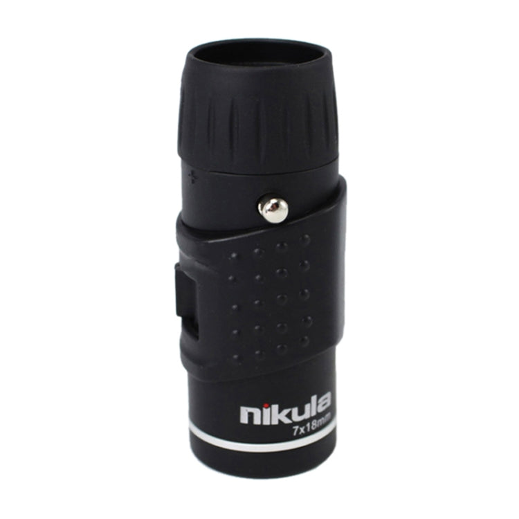 Nikula 7*18 แบบพกพา Professional High Times High Definition Dual Focus Zoom กล้องโทรทรรศน์พ็อกเก็ตตาข้างเดียว, 7x18