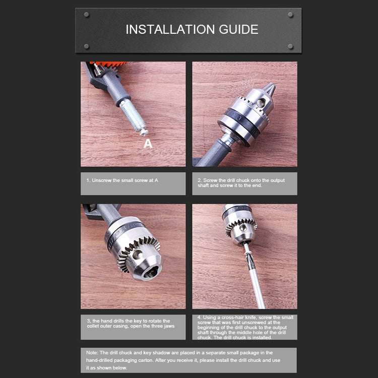 คู่มือที่มีประสิทธิภาพเจาะเหล็กหล่อความแม่นยำ DIY งานไม้เจาะ Universal เจาะมืออุปกรณ์การสอนเครื่องมือ, Woodworking Drill