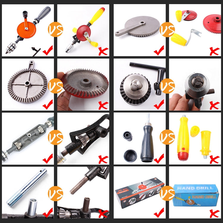คู่มือที่มีประสิทธิภาพเจาะเหล็กหล่อความแม่นยำ DIY งานไม้เจาะ Universal เจาะมืออุปกรณ์การสอนเครื่องมือ, Woodworking Drill