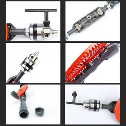 คู่มือที่มีประสิทธิภาพเจาะเหล็กหล่อความแม่นยำ DIY งานไม้เจาะ Universal เจาะมืออุปกรณ์การสอนเครื่องมือ, Woodworking Drill
