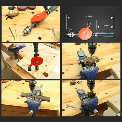 คู่มือที่มีประสิทธิภาพเจาะเหล็กหล่อความแม่นยำ DIY งานไม้เจาะ Universal เจาะมืออุปกรณ์การสอนเครื่องมือ, Woodworking Drill