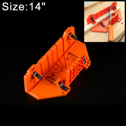 14 นิ้ว Clampable Miter SAW ตู้ Multi-Function งานไม้เครื่องมือ DIY ไม้มือเลื่อย Clamped กล่อง, 14 Inch Clampable