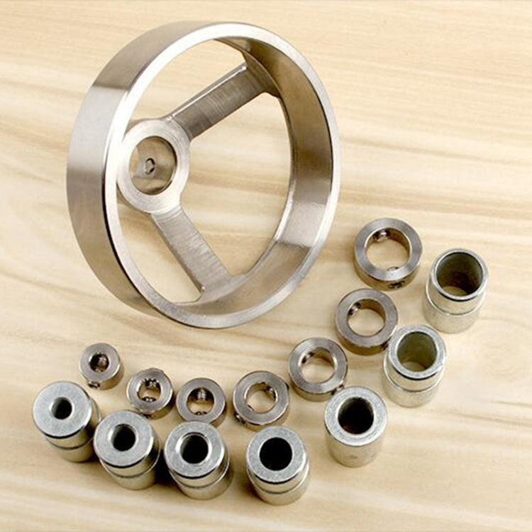 16 in 1 เจาะคู่มือแนวตั้ง JIG 5/6/7/8/9/10/ 12 มม.เจาะ Bit Hole Locator สแตนเลสไม้ JIG Kit, 16 in 1