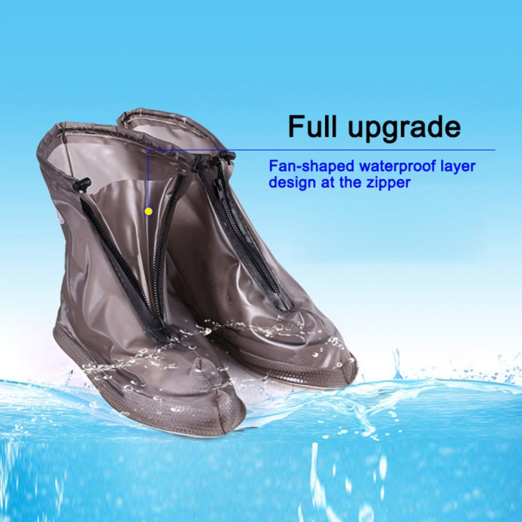 แฟชั่น PVC กันลื่นกันน้ำรองเท้าหนา soled ขนาด: XXXL, XXXL, Size: XXXL