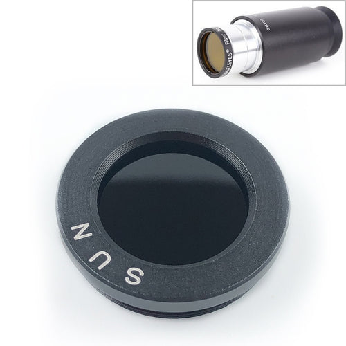 Datyson 5P9954 อุปกรณ์เสริมกล้องโทรทรรศน์ดาราศาสตร์ 1.25 นิ้ว Planet Moon Nebula Filter Neutral Edition, Black, Orange, Pink, Green, Blue, Purple, Red, Yellow