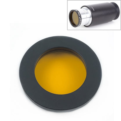 Datyson 5P9954 อุปกรณ์เสริมกล้องโทรทรรศน์ดาราศาสตร์ 1.25 นิ้ว Planet Moon Nebula Filter Neutral Edition, Black, Orange, Pink, Green, Blue, Purple, Red, Yellow
