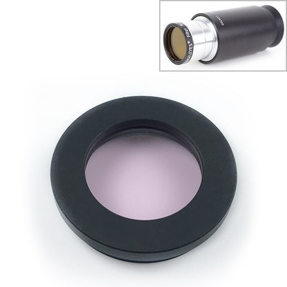 Datyson 5P9954 อุปกรณ์เสริมกล้องโทรทรรศน์ดาราศาสตร์ 1.25 นิ้ว Planet Moon Nebula Filter Neutral Edition, Black, Orange, Pink, Green, Blue, Purple, Red, Yellow