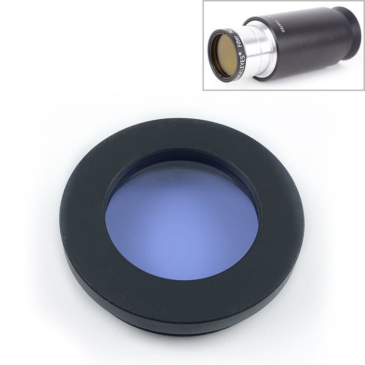Datyson 5P9954 อุปกรณ์เสริมกล้องโทรทรรศน์ดาราศาสตร์ 1.25 นิ้ว Planet Moon Nebula Filter Neutral Edition, Black, Orange, Pink, Green, Blue, Purple, Red, Yellow