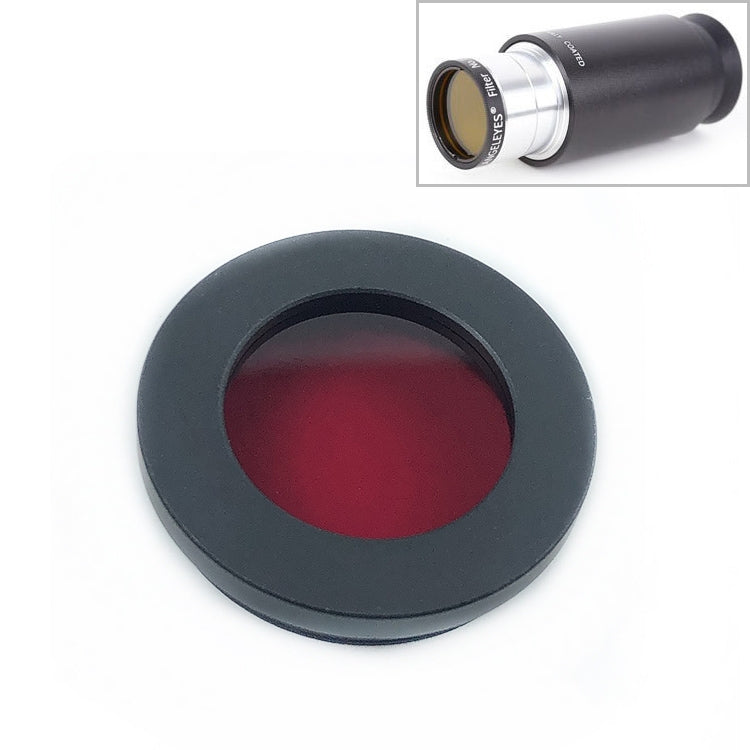 Datyson 5P9954 อุปกรณ์เสริมกล้องโทรทรรศน์ดาราศาสตร์ 1.25 นิ้ว Planet Moon Nebula Filter Neutral Edition, Black, Orange, Pink, Green, Blue, Purple, Red, Yellow