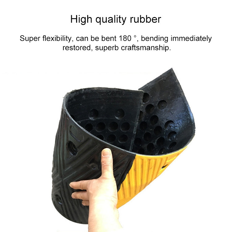 หัวกลมพิเศษสำหรับยางกันกระแทกความเร็ว เส้นผ่านศูนย์กลาง 40ซม, Round Head Diameter: 40cm