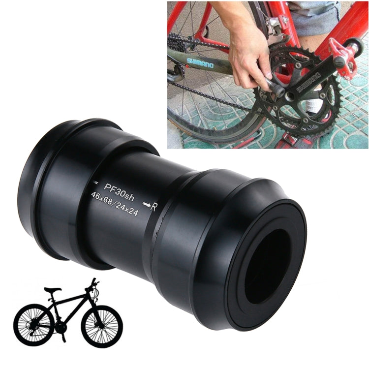 PF30 Press Fit สไตล์วงเล็บด้านล่างเหมาะกับ 68-73 มม.สำหรับ SHIMANO,Prowheel,SRAM GXP จักรยานเสือภูเขา, PF30