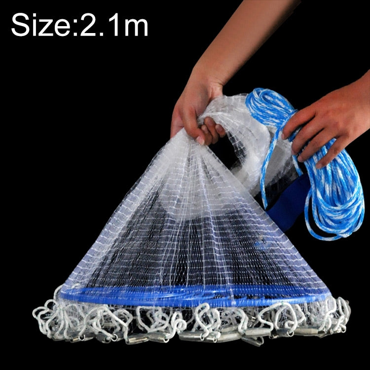 420 Flying Disc ตาข่ายจับปลาแบบเส้นใยเดี่ยว ความสูง: 2.1 ม, 420 Flying Disc Monofilament
