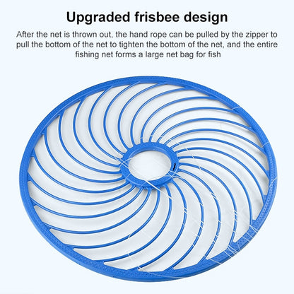 420 Flying Disc ตาข่ายจับปลาแบบเส้นใยเดี่ยว ความสูง: 2.1 ม, 420 Flying Disc Monofilament