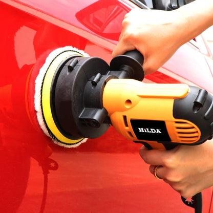 Hilda เครื่องขัดเงารถยนต์ เครื่องขัดแบบปรับอัตโนมัติ Disc Sander, Car Polisher
