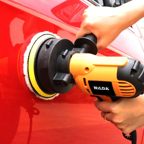 Hilda เครื่องขัดเงารถยนต์ เครื่องขัดแบบปรับอัตโนมัติ Disc Sander, Car Polisher