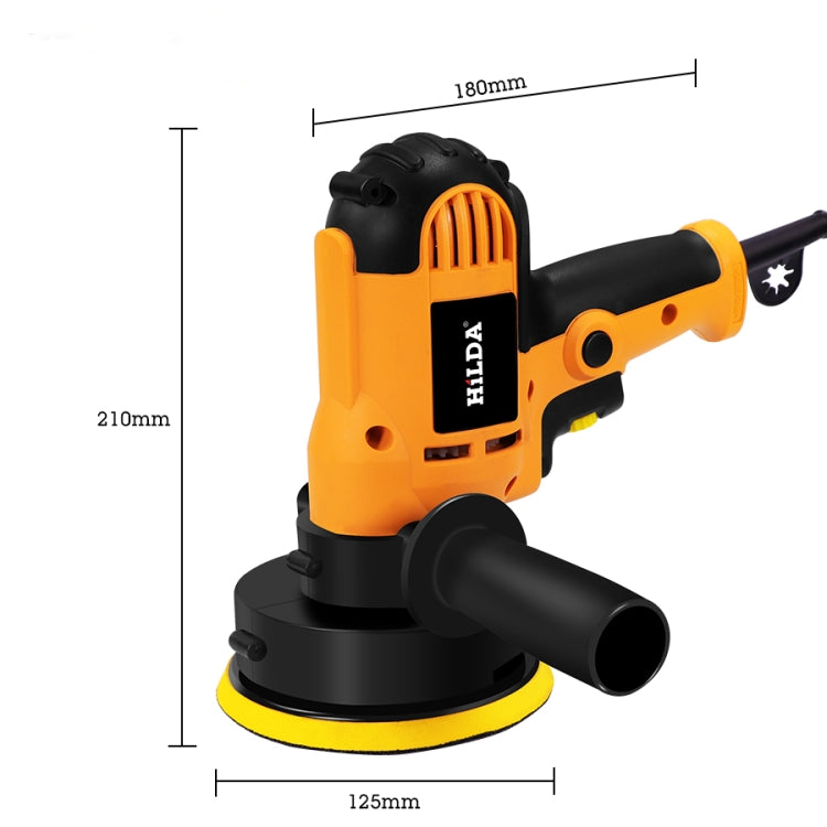 Hilda เครื่องขัดเงารถยนต์ เครื่องขัดแบบปรับอัตโนมัติ Disc Sander, Car Polisher