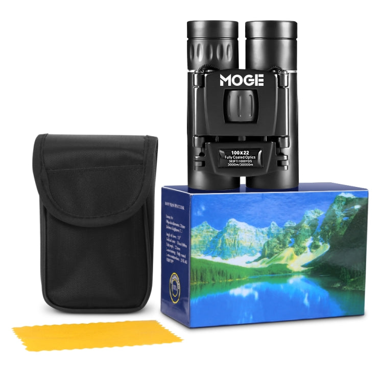 กล้องส่องทางไกล HD ระดับมืออาชีพ Moge 100x22 สำหรับใช้กลางแจ้ง, Moge 100x22