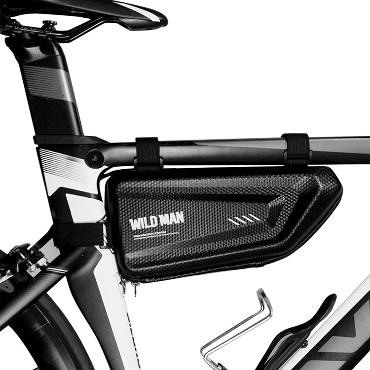 WILD MAN E4 กระเป๋ากันน้ำด้านหน้า MTB โทรศัพท์มือถือชุดกระเป๋าจักรยานขี่อุปกรณ์เสริม, E4