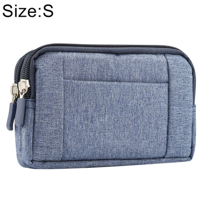 กระเป๋าคาดเอว Sports Denim Universal Phone Bag สำหรับสมาร์ทโฟนขนาด 5.2 นิ้วหรือต่ำกว่า Size: S, S