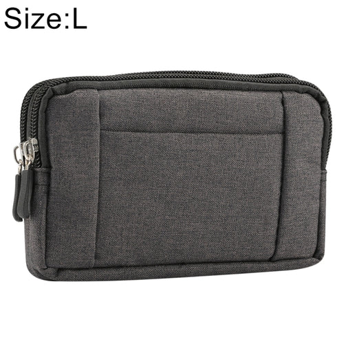 กระเป๋าคาดเอว Sports Denim Universal Phone Bag สำหรับสมาร์ทโฟน 5.5 ~ 6.3 นิ้วขนาด: L, L