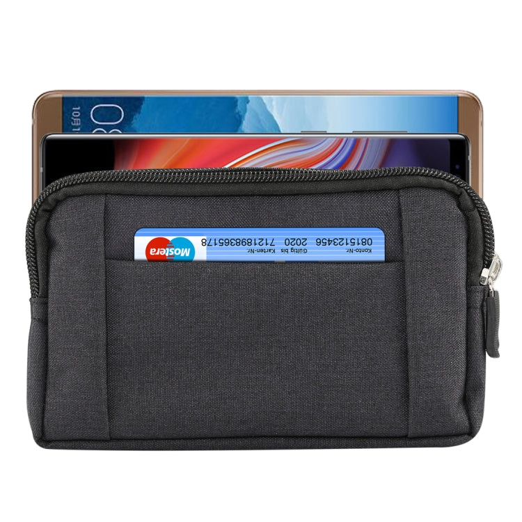 กระเป๋าคาดเอว Sports Denim Universal Phone Bag สำหรับสมาร์ทโฟน 5.5 ~ 6.3 นิ้วขนาด: L, L