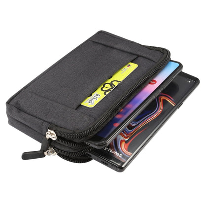 กระเป๋าคาดเอว Sports Denim Universal Phone Bag สำหรับสมาร์ทโฟน 5.5 ~ 6.3 นิ้วขนาด: L, L