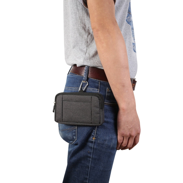 กระเป๋าคาดเอว Sports Denim Universal Phone Bag สำหรับสมาร์ทโฟน 5.5 ~ 6.3 นิ้วขนาด: L, L