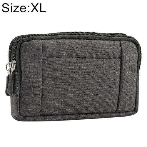 กระเป๋าคาดเอว Sports Denim Universal Phone Bag สำหรับสมาร์ทโฟน 6.4 ~ 6.5 นิ้วขนาด: XL, XL