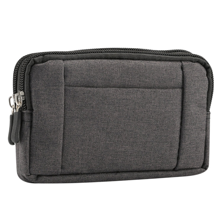 กระเป๋าคาดเอว Sports Denim Universal Phone Bag สำหรับสมาร์ทโฟน 6.4 ~ 6.5 นิ้วขนาด: XL, XL