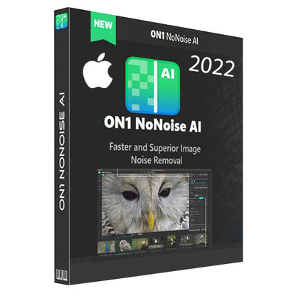 ON1 NoNoise AI 2022 Full Version Multilingual for MacOS