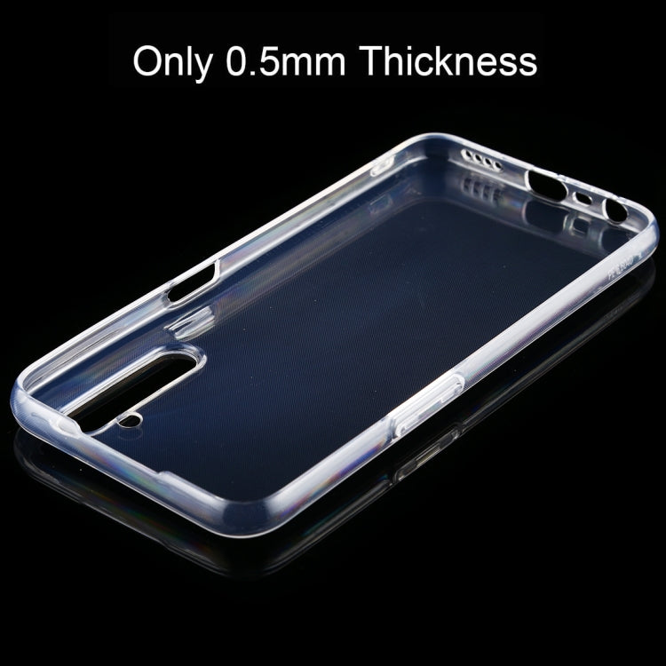 สำหรับ OPPO Realme 6 0.5 มม.บางเฉียบโปร่งใสเคส TPU, For OPPO Realme 6