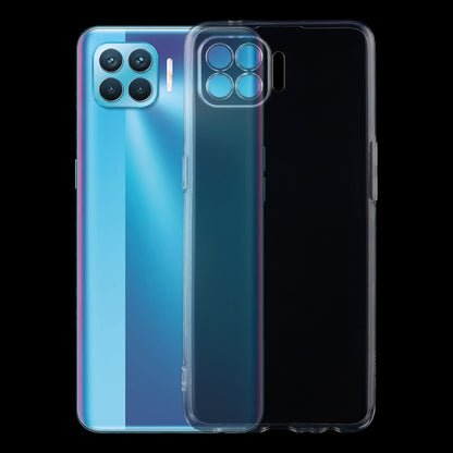สำหรับ OPPO Reno4 SE 0.75 มม. เคสป้องกันนุ่ม TPU โปร่งใสบางเฉียบ, For OPPO Reno4 SE