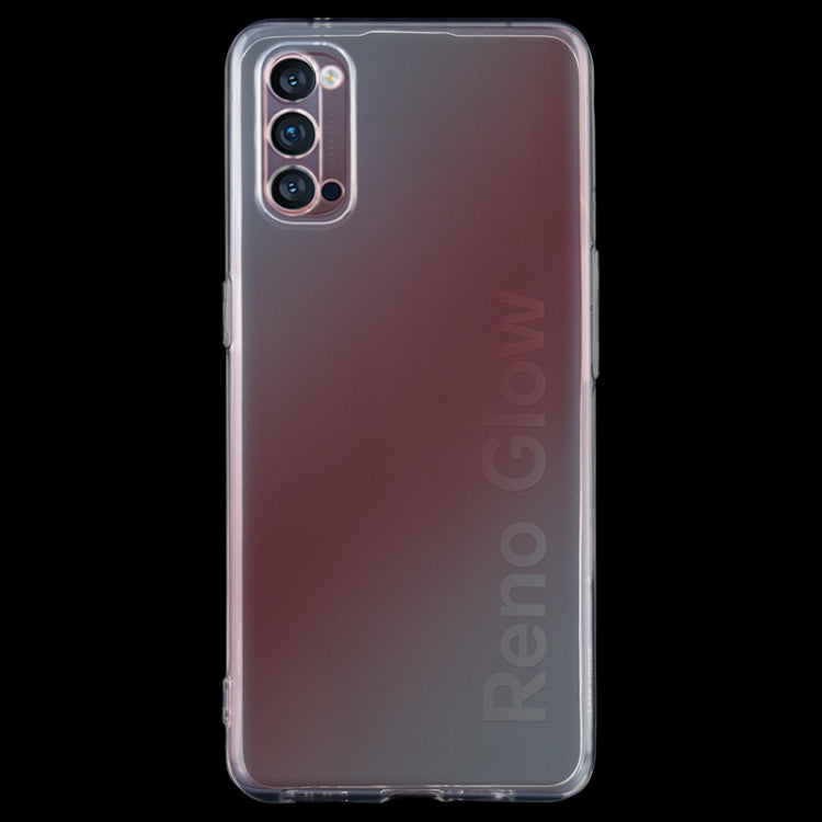 สำหรับ OPPO Reno 4 Pro 5G 0.75 มม. เคสป้องกัน TPU โปร่งใสบางเฉียบ, For OPPO Reno 4 Pro 5G