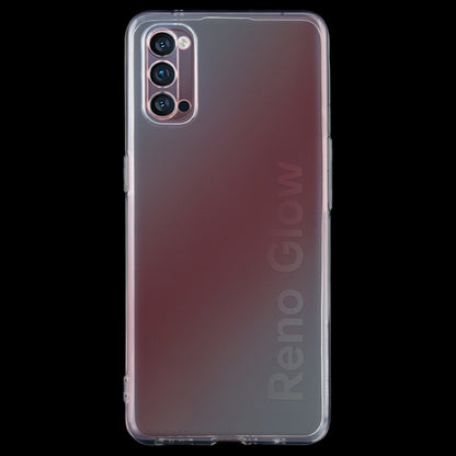 สำหรับ OPPO Reno 4 Pro 5G 0.75 มม. เคสป้องกัน TPU โปร่งใสบางเฉียบ, For OPPO Reno 4 Pro 5G
