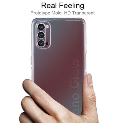 สำหรับ OPPO Reno 4 Pro 5G 0.75 มม. เคสป้องกัน TPU โปร่งใสบางเฉียบ, For OPPO Reno 4 Pro 5G
