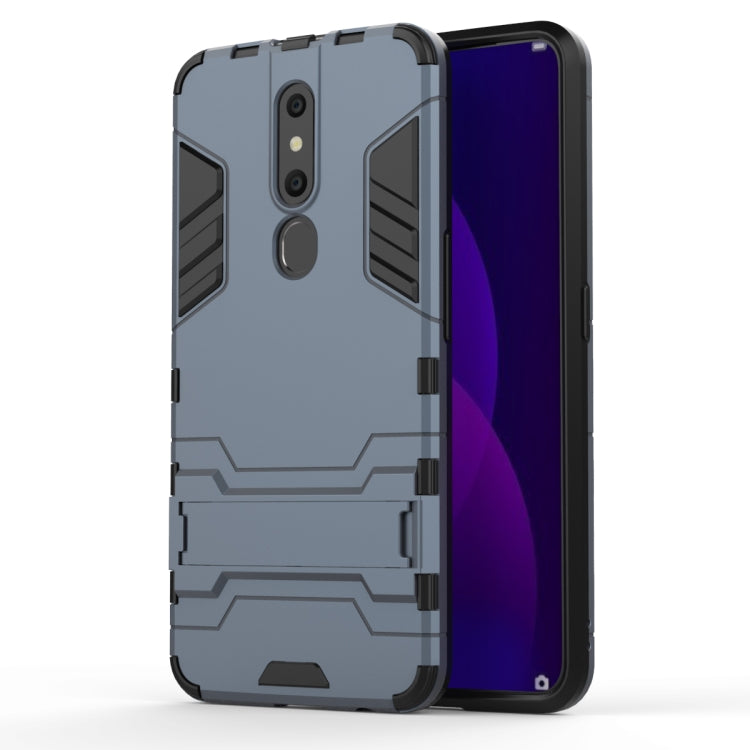 เคส PC + TPU กันกระแทกสำหรับ OPPO F11 Pro พร้อมตัวยึด, For OPPO F11 Pro