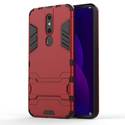 เคส PC + TPU กันกระแทกสำหรับ OPPO F11 Pro พร้อมตัวยึด, For OPPO F11 Pro